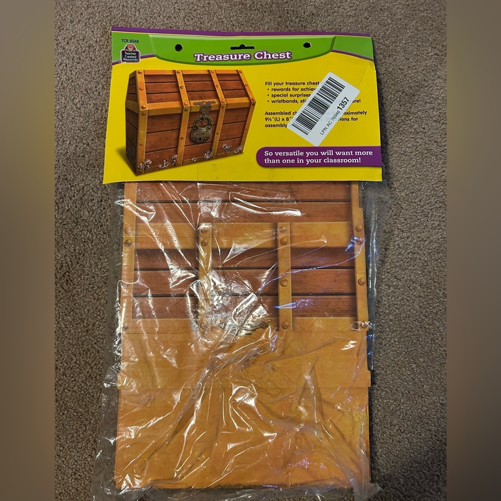 Teacher Created Resources Treasure Chest New